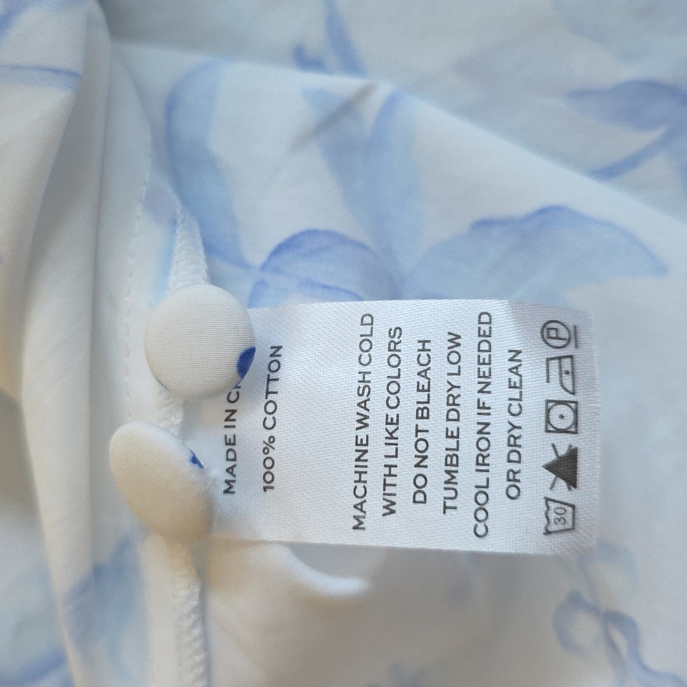 NWT Hill House Sabrina Nap Dress in Blue Botanical Coquette Cottage, Size S - Picture 10 of 13